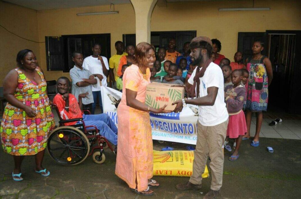 Don de vivres à l&rsquo;orphelinat KENTAJA