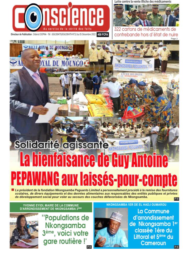AU CŒUR DE L’ACTUALITÉ – LA CONSCIENCE N°32 | 05 DÉCEMBRE 2022