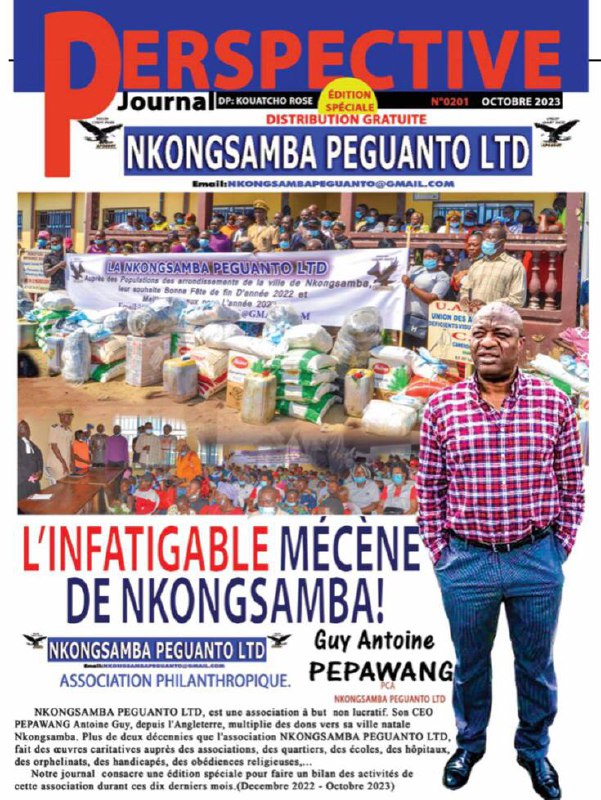 A la une du journal Perspective